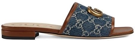 gucci sandals for girls|gucci jolie denim flats sandals.